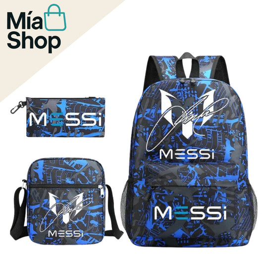 Mochila Messi para Escuela - Mochila para Laptop para Mujeres y Hombres